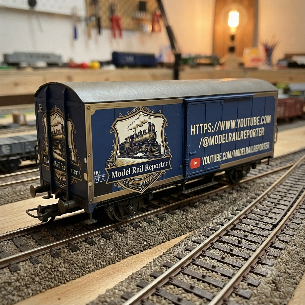 model rail reporter wagon